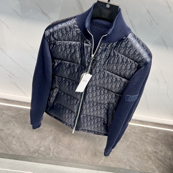 ハイクオリティダウンジャケット細部ディテール